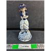 Image 1 : Vintage Porcelain Woman with Bird Decoration