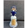Image 4 : Vintage Porcelain Woman with Bird Decoration