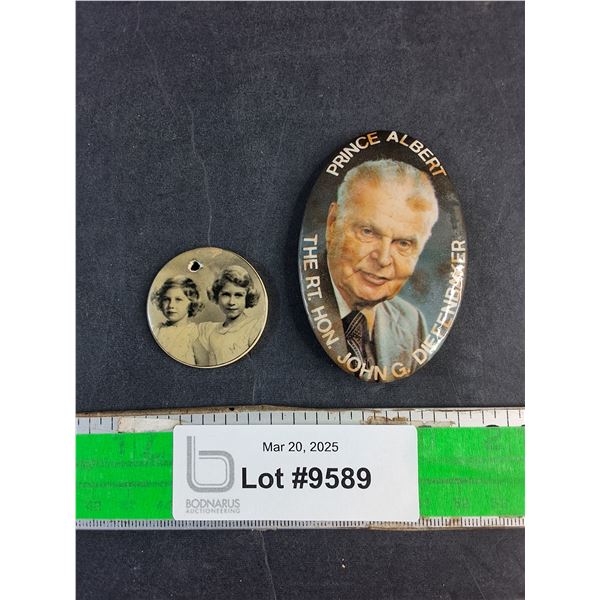 1979 John Diefenbaker Campaign Button