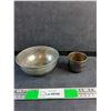 Image 1 : L.EP On Copper NM Mounts Cup and Metal Bowl