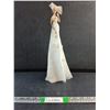 Image 1 : Vintage Porcelain Woman with Cloth Dress Decoration