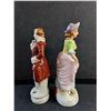 Image 3 : (2) Vintage Porcelain Man and Woman Decorations