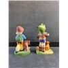 Image 3 : (2) Vintage Plastic Boys Decorations