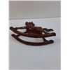 Image 3 : Vintage Cast Iron Rocking Horse Decor