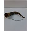 Image 4 : Brass Tipped Horn Decorative - 9" x 5"