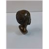 Image 2 : African Hand Carved Soapstone Male  Bust - 5" x 3"