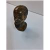 Image 4 : African Hand Carved Soapstone Male  Bust - 5" x 3"