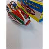 Image 3 : Rocket Racer Friction Tin Toy w/ Siren & Box