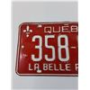 Image 2 : Quebec 1972 License Plate