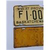 Image 3 : (2) Saskatchewan License Plates: 1933 & 1953