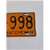 Image 3 : Saskatchewan License Plate - 1942