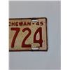 Image 3 : Saskatchewan License Plate - 1945