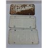 Image 4 : (3) Saskatchewan License Plates - 1964