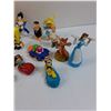 Image 4 : Retro Toy Lot: Trolls, Disney, Raggedy Ann Plate, Batman, Misc