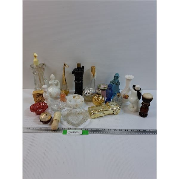 (20) Avon Perfume & Cologne Bottles