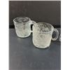 Image 2 : (4) McDonalds Batman Clear Glass Mugs