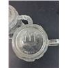 Image 5 : (4) McDonalds Batman Clear Glass Mugs