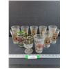 Image 1 : (11) Coca Cola Glasses - Assorted