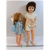 Image 1 : (2) Vintage Dolls - 24" & 30" Tall