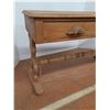 Image 2 : * Antique English Style Writing Desk - 17" x 26" x 45" - Needs TLC