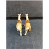 Image 3 : Victorian Ceramic Horses Salt & Pepper Shakers