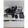 Image 1 : Assorted AC Adaptors, Cords, Foot Pedal, Speakers, Rat Mouse