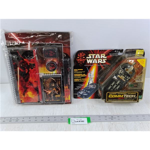 Star Wars Episode 1 Electronic CommTech and Desk Set
