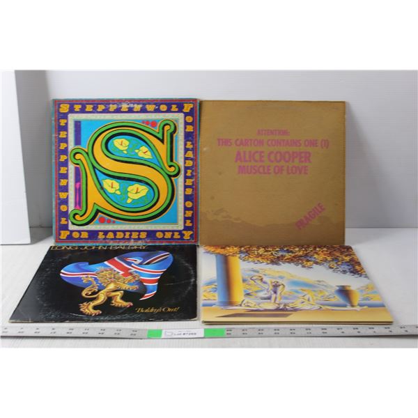 (4) Records- The Moody Blues, Long John Baldry, Alice Cooper, Steppenwolf