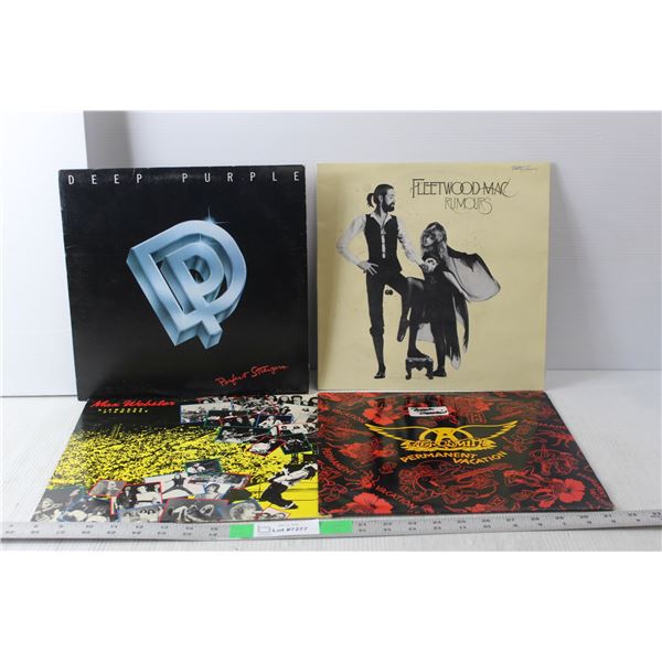 (4) Records- Aerosmith, Fleetwood Mac, Deep Purple, Max Webster