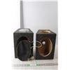 Image 1 : (2) Speaker Boxes 12.25" Tall- As Is