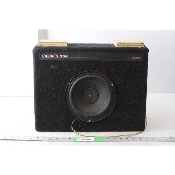 Kicker ST80 Subwoofer- Untested