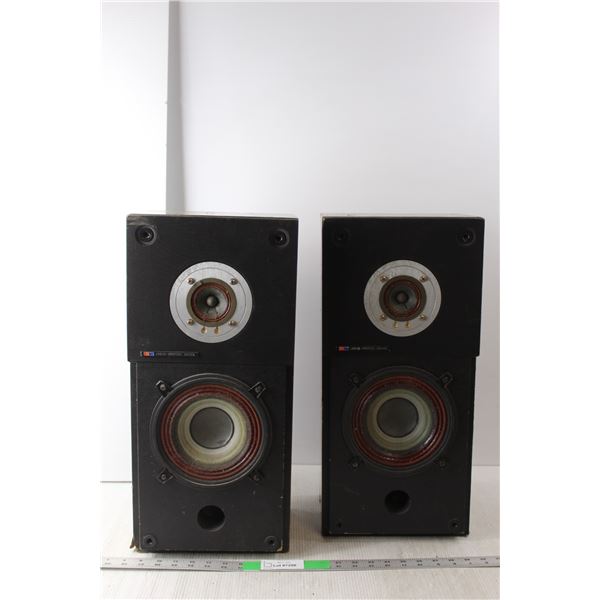 (2) Linear Motion Driver Speakers- Untested 21" Tall