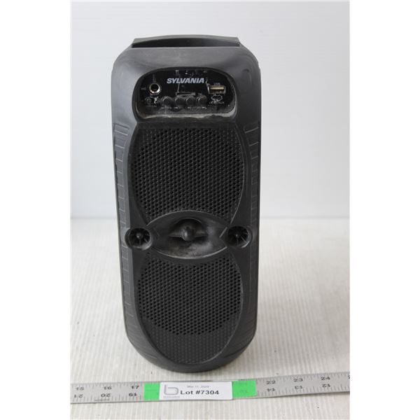 Sylvania Bluetooth Light Show Speaker- Powers On