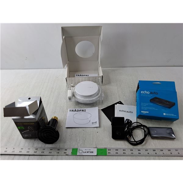 Heat Emitter 40W, Echo Auto, Ikea Tradfri Gateway