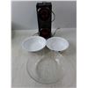 Image 2 : Salad Spinner, Speaker 10" Tall, (2) Oven Mitts, (3) Bowls