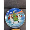 Image 3 : (4) Various Christmas Decorative Plates