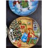 Image 5 : (4) Various Christmas Decorative Plates
