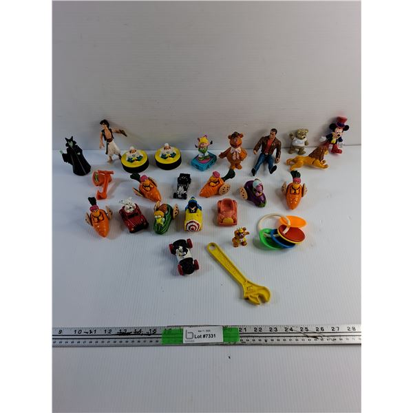 Various Happy Meal Toys