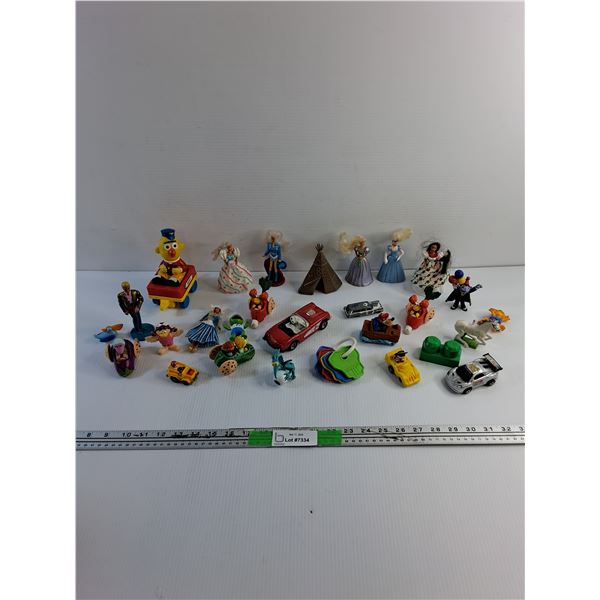 Various Happy Meal Toys