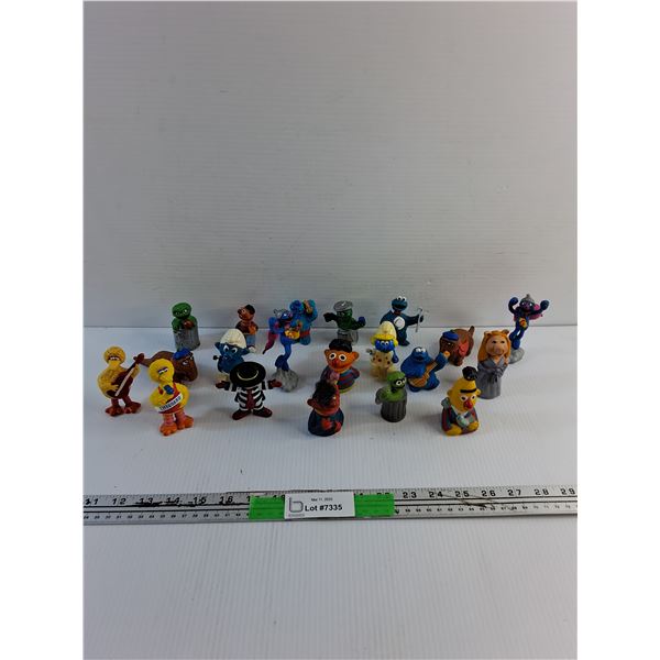 Various Sesame Street Toys