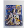 Image 2 : Starting Lineup 1998 Series Reggie Jackson & Catfish Hunter Baseball Figures and Trading Cards