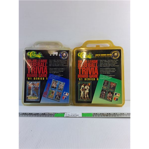 2 Classic Major League Baseball Trivia Games