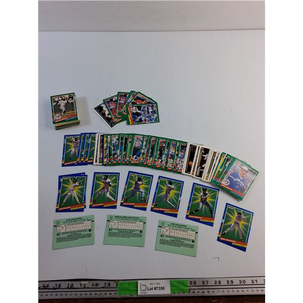 Various Baseball Trading Cards