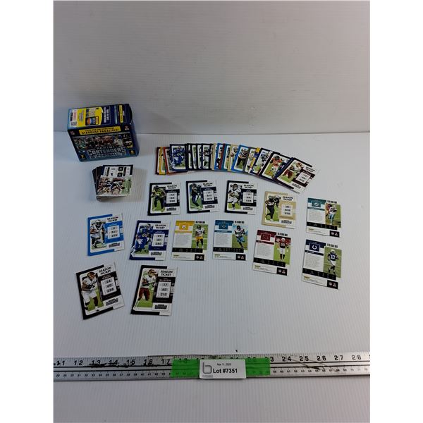 Panini Contenders 2021 Football Trading Cards Set