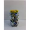 Image 4 : Vintage Cheez Whiz Jar and Marbles