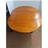 Image 2 : Wooden Table and 4 Chairs.  Table has Leaf