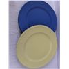 Image 3 : (8) 13" Plastic Plates, Plastic Plant Pot and bag of assorted brackets