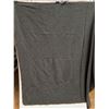 Image 2 : 1 Plastic tote with 2 grey Blankets