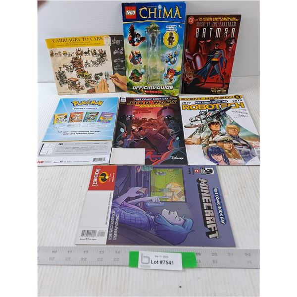 Assorted Comic Books and Readers