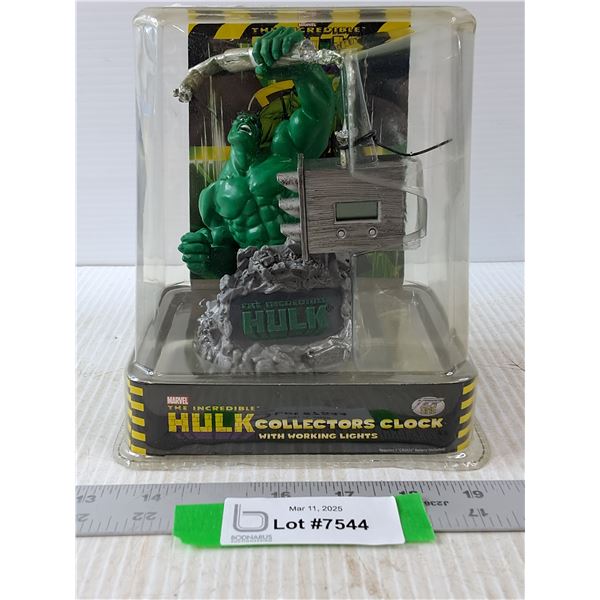 Hulk Collectors Clock